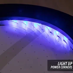 EastPoint Sports Triple-Deke Hover Hockey Table with LED Scoring and Sounds, Power Play Pro 84