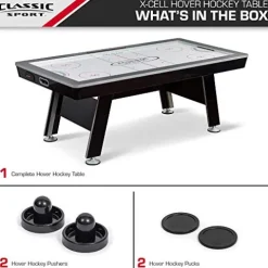 EastPoint Sports X-Cell 84″ Air Hockey Table for Adults