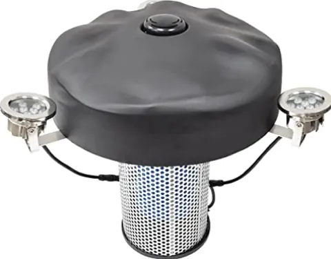 EasyPro Pond Products AquaShine 11 Watt Warm White LED Fountain Lights with Timer & Remote Control