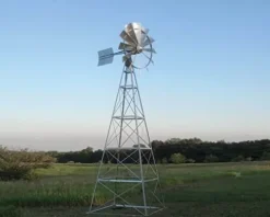 EasyPro Pond Products BWM20DLX Deluxe Windmill Head Kit Silver White