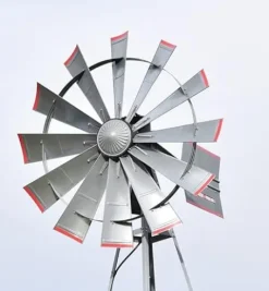 EasyPro Pond Products BWM20DLX Deluxe Windmill Head Kit Silver White