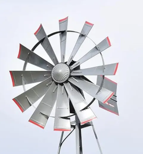 EasyPro Pond Products BWM20DLX Deluxe Windmill Head Kit Silver White