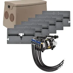 EasyPro Pond Products DKDW100 Deep Water De-Icing System for 7+ Feet Depths with Quick Sink Tubing and Diffusers