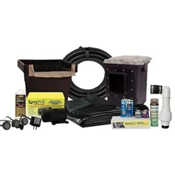 EasyPro Pond Products PRO-Series Small Pond Kit 6′ x 11′ 750 Gallon