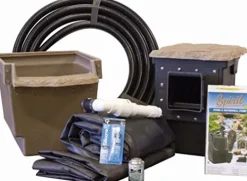 EasyPro Pond Products Pro-Series Mini Pond Kit 8’x11′ Water Garden and Koi Pond