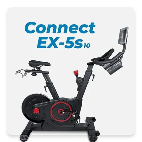 Echelon EX-5s-10 Smart Connect Fitness Bike Black