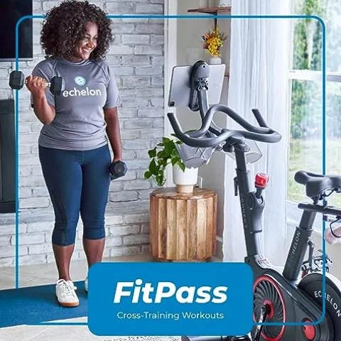 Echelon Fitness Exercise Bike Smart Connect Magnetic Resistance Black