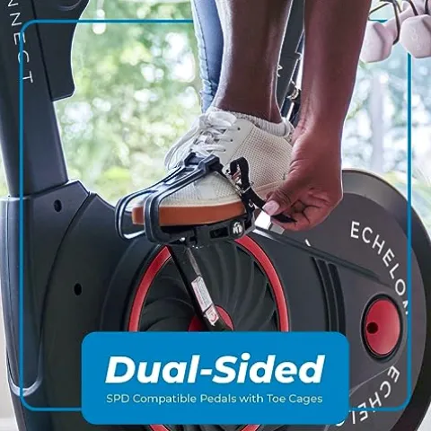 Echelon Fitness Exercise Bike Smart Connect Magnetic Resistance Black