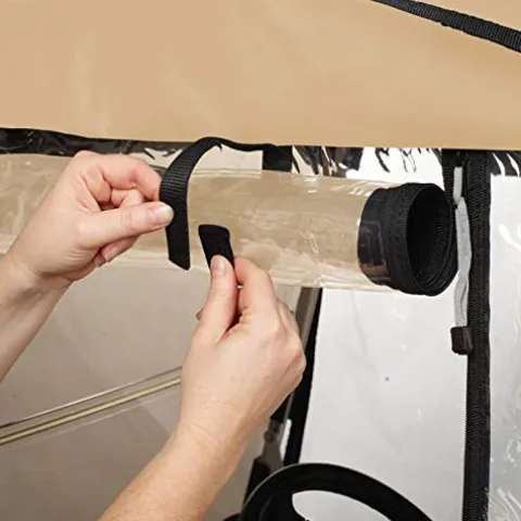 Eevelle Golf Cart Enclosures Black