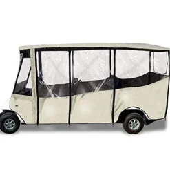 Eevelle USA Golf Cart Enclosure Khaki