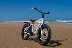 Elevate E-Bikes Cabo Beach Cruiser Electric Bike White