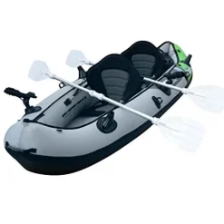 Elkton Outdoors Inflatable Fishing Kayak Green