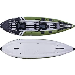 Elkton Outdoors Steelhead Inflatable Fishing Kayak Tandem