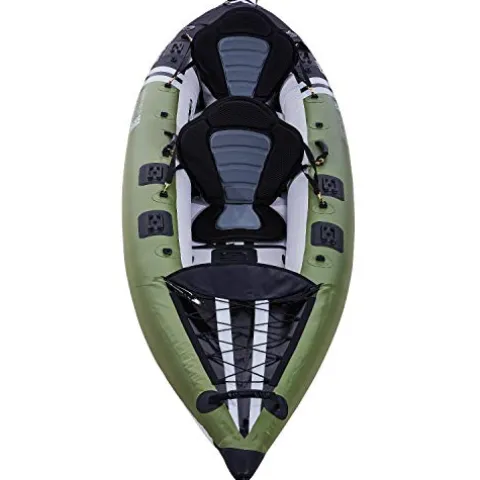 Elkton Outdoors Steelhead Inflatable Fishing Kayak Tandem