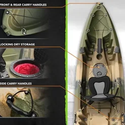 Elkton Outdoors Tandem Kayak Camo