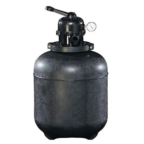 Embassy Pool Co Fiesta Key 15 Foot x 52 Inch Round Swimming Pool Package Gray