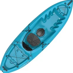 Emotion Kayaks Spitfire Sit-On-Top Kayak Glacier Blue