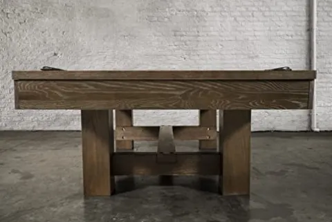 Empire USA – Dakota Slate Pool Table with Premium Billiards Accessories Brownwash