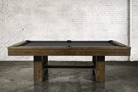 Empire USA – Dakota Slate Pool Table with Premium Billiards Accessories Brownwash