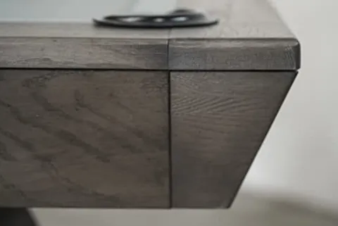 Empire USA Birdy Slate Billiard Pool Table Grayson Grey 8 ft