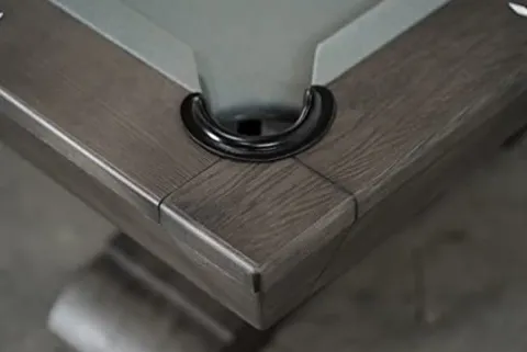 Empire USA Birdy Slate Billiard Pool Table Grayson Grey 8 ft