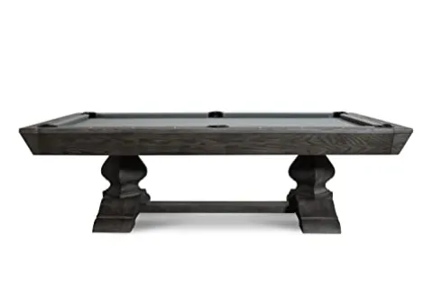 Empire USA Birdy Slate Billiard Pool Table Grayson Grey 8 ft