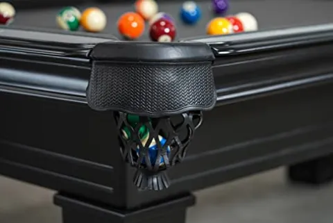 Empire USA Corona Slate Pool Table Matt Black