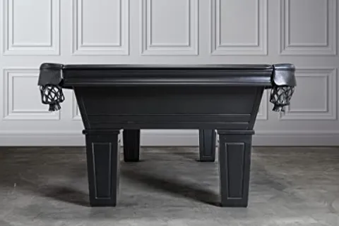 Empire USA Corona Slate Pool Table Matt Black