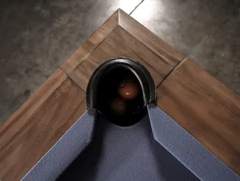 Empire USA Desyn Slate Billiard Pool Table Walnut 8 ft