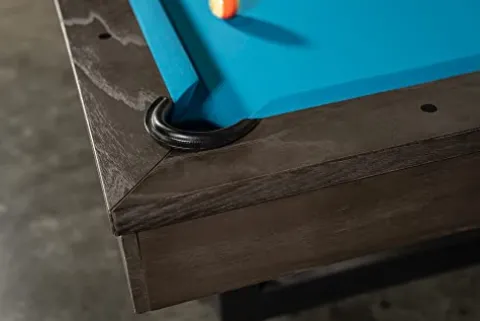 Empire USA 8FT Chino Slate Pool Table with Premium Billiard Accessories Charcoal