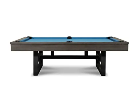 Empire USA 8FT Chino Slate Pool Table with Premium Billiard Accessories Charcoal