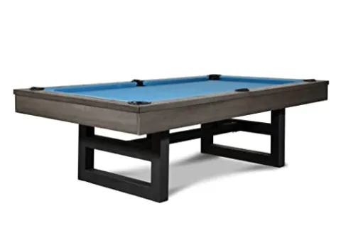 Empire USA 8FT Chino Slate Pool Table with Premium Billiard Accessories Charcoal