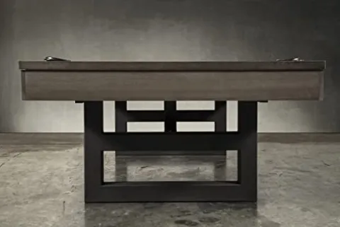 Empire USA 8FT Chino Slate Pool Table with Premium Billiard Accessories Charcoal