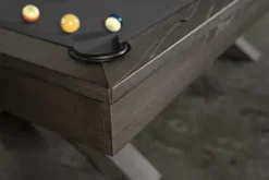 Empire USA Manhattan Slate Pool Table W/ Premium Billiard Accessories Charcoal