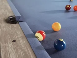 Empire USA Nixon Billiards – Huck Slate Billiard Pool Table Grey White Oak