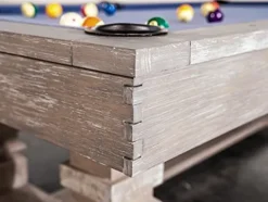 Empire USA Nixon Billiards – Huck Slate Billiard Pool Table Grey White Oak