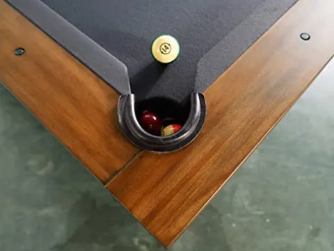 Empire USA Nixon Billiards Presli Slate Billiard Pool Table Native Acacia