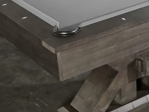 Empire USA Nixon Billiards Jasper Slate Pool Table 8 ft Weathered Slate