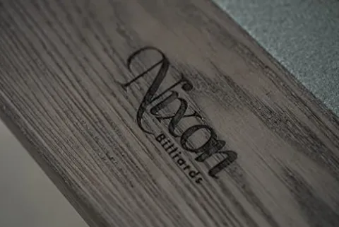 Empire USA Nixon Billiards Birdy Slate Billiard Pool Table Grayson Grey 7 ft