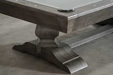 Empire USA Nixon Billiards Birdy Slate Billiard Pool Table Grayson Grey 7 ft