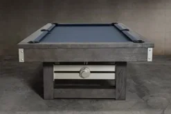 Empire USA Nixon Billiards – Bryant Slate Billiard Pool Table Grayson Grey (Metal Leg)