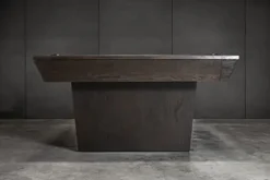 Empire USA Nixon Billiards Kai Slate Pool Table 8ft Waxed Brown