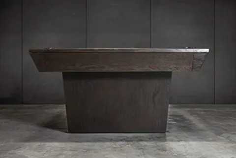 Empire USA Nixon Billiards Kai Slate Pool Table 8ft Waxed Brown