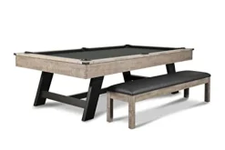 Empire USA Nixon Billiards Hunter Slate Pool Table Antique Metal Leg 8 ft