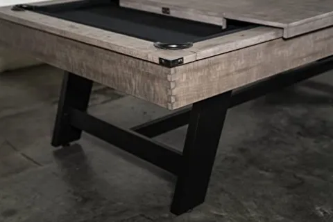 Empire USA Nixon Billiards Hunter Slate Pool Table Antique Metal Leg 8 ft