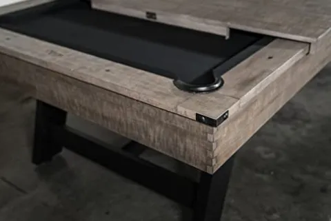 Empire USA Nixon Billiards Hunter Slate Pool Table Antique Metal Leg 8 ft