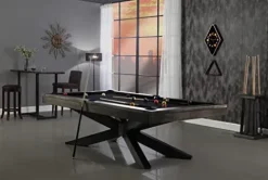 Empire USA Plank & Hide – Felix Billiard Pool Table Gunmetal Grey
