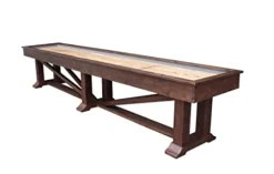 Empire USA Plank & Hide – Lucas Shuffleboard Table (14′) Nutmeg