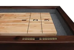 Empire USA Plank & Hide – Lucas Shuffleboard Table (12′) Nutmeg