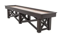 Empire USA Plank & Hide – McCormick Shuffleboard Table (12′) Smokehouse